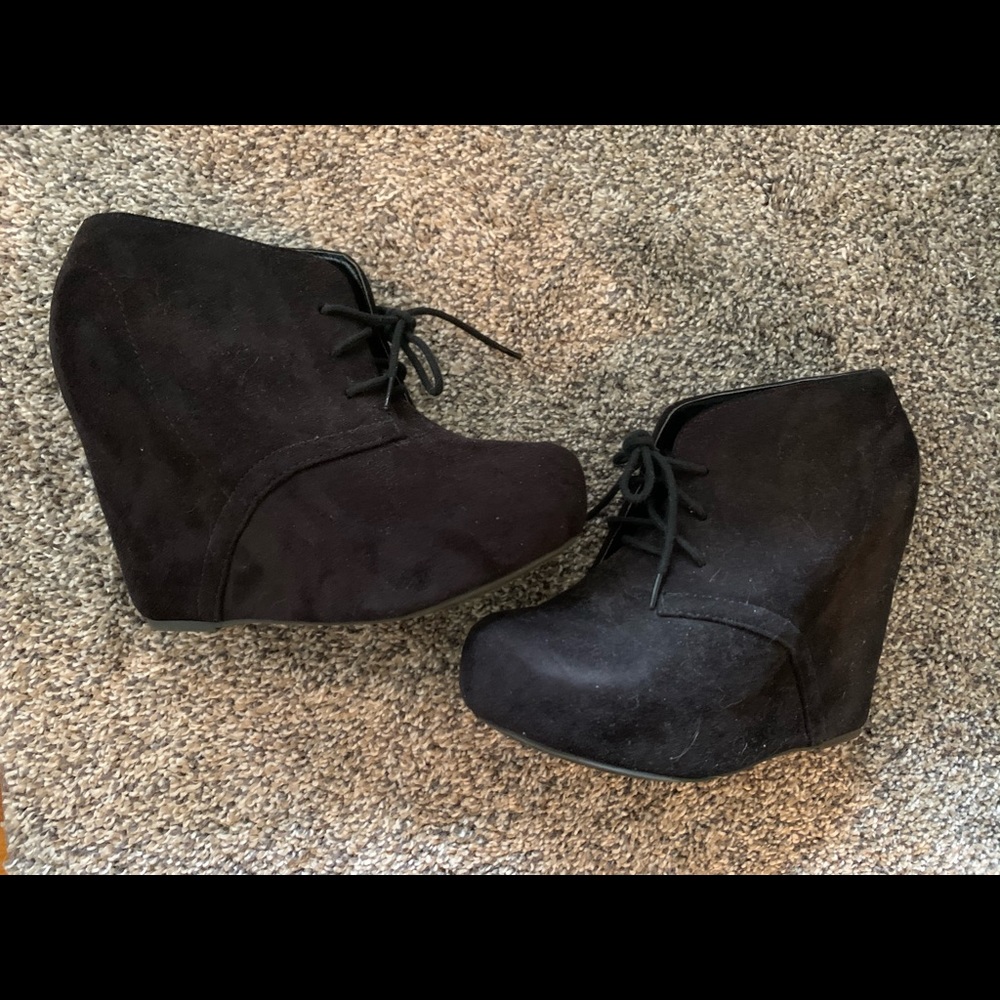 Black Heel Booties